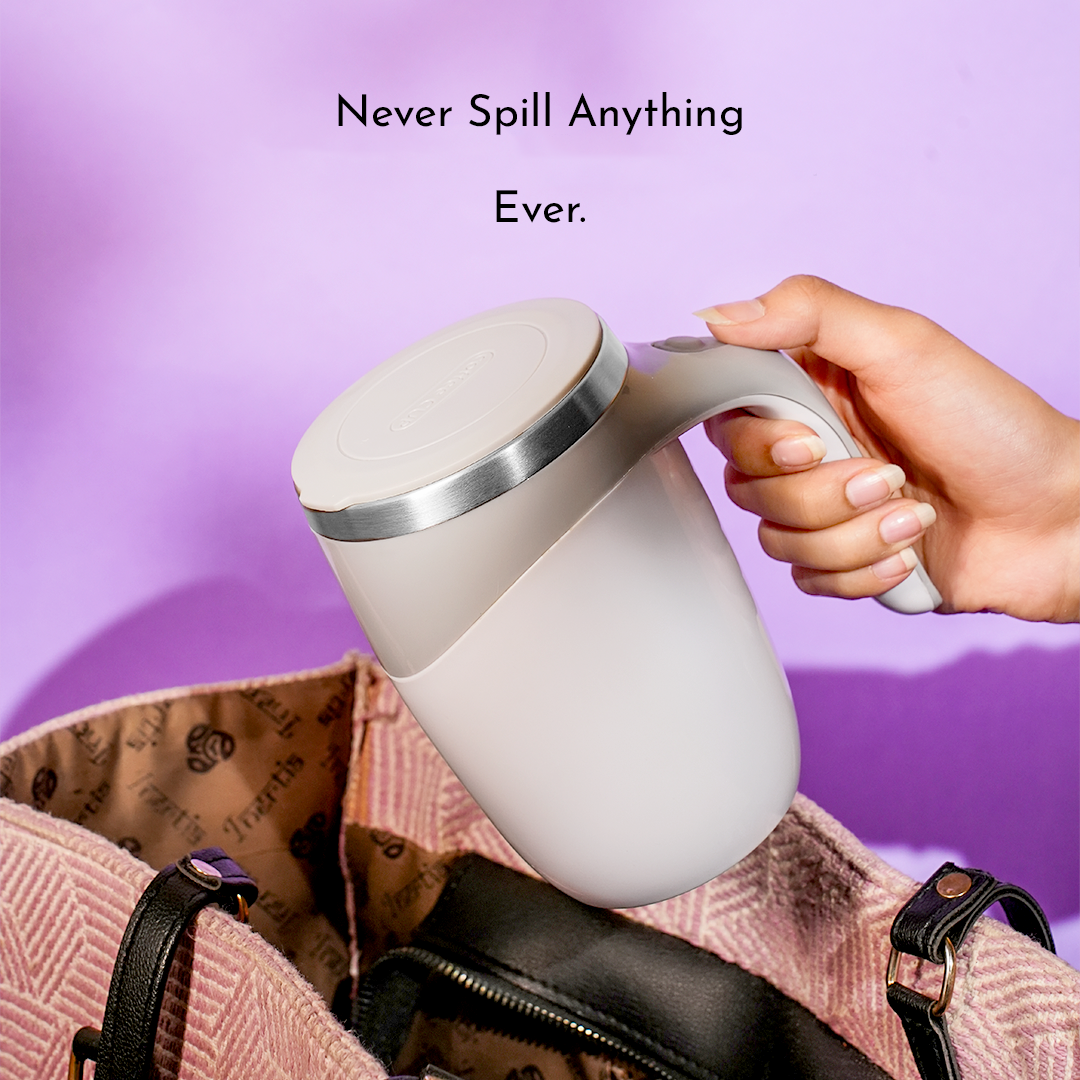 ऑटोमैटिक सेल्फ स्टिरिंग मग